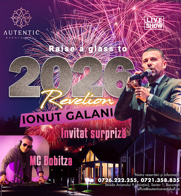 Oferta Revelion 2026 Autentic Events Hall